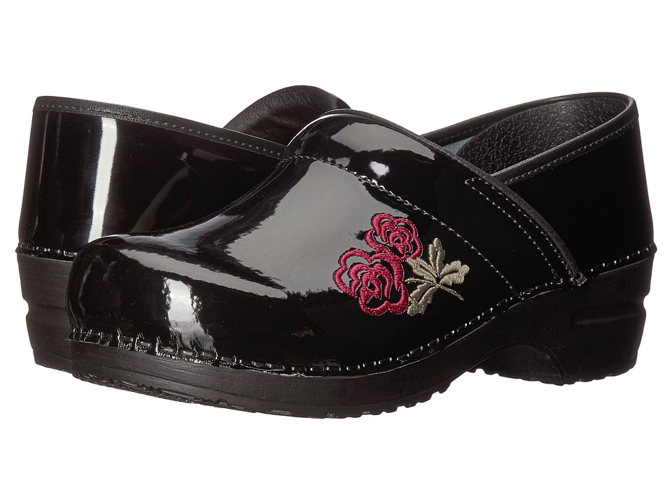 Sanita Professional Elena (Black) Clogs