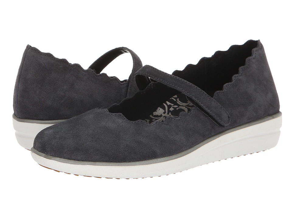 Aetrex June (Charcoal) Slip-On Shoes