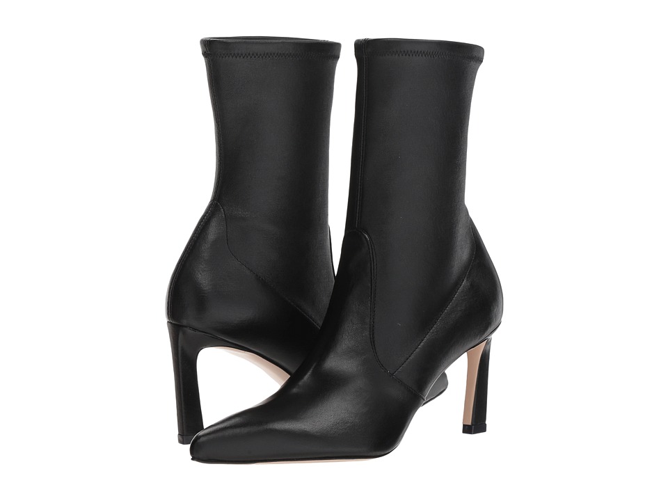 Stuart Weitzman Rapture 75 (Black Lush Nappa) Women's Shoes