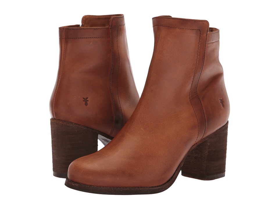 Frye Addie Inside Zip (Cognac)