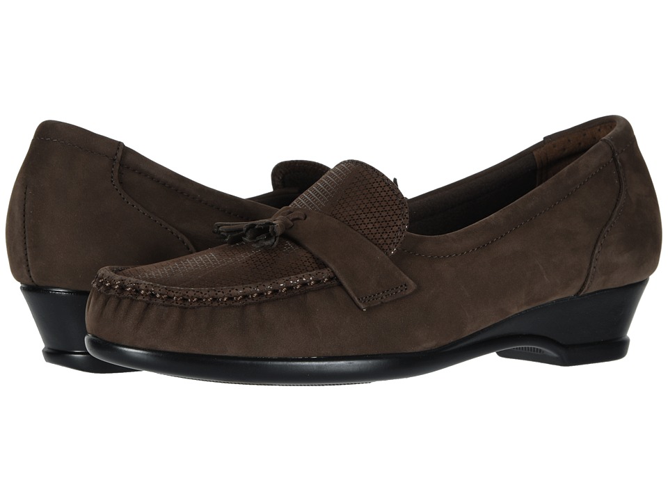 SAS Taylor (Brown Turf) Slip-On Shoes