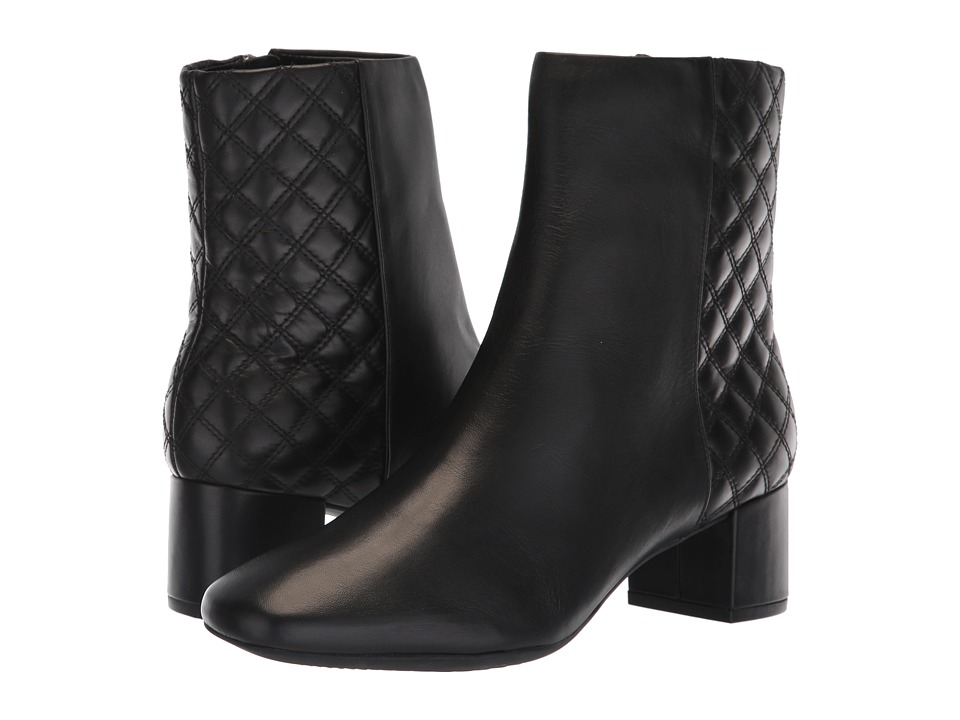 Clarks Tealia Luck (Black Leather 1) Women's Boots