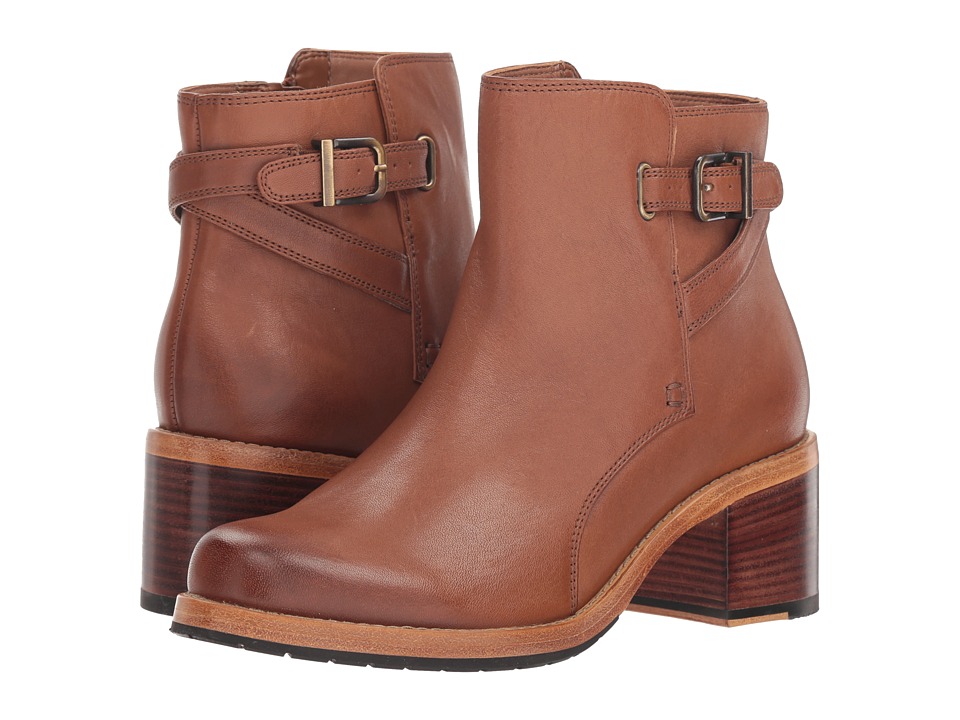 Clarks Clarkdale Jax (Dark Tan Leather) Women's Shoes
