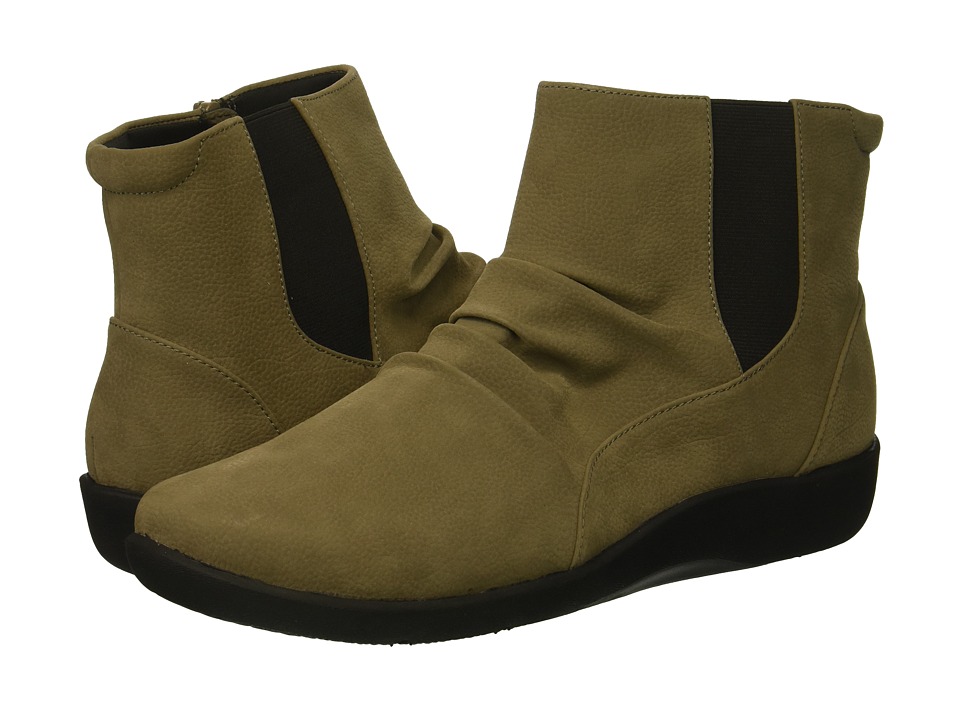 Clarks Sillian Rima (Sage Synthetic) Women's Shoes