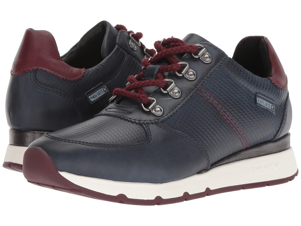 Pikolinos Mundaka W0J-6744 (Blue Garnet) Women's Shoes