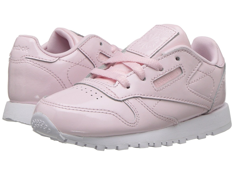 Reebok Kids - Classic Leather (Infant/Toddler) (Pink/White) Girls Shoes