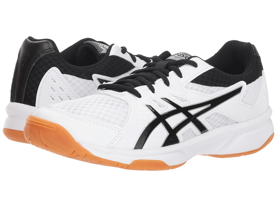ASICS Gel-Upcourt 3 (White/Black) Women's Volleyball Shoes