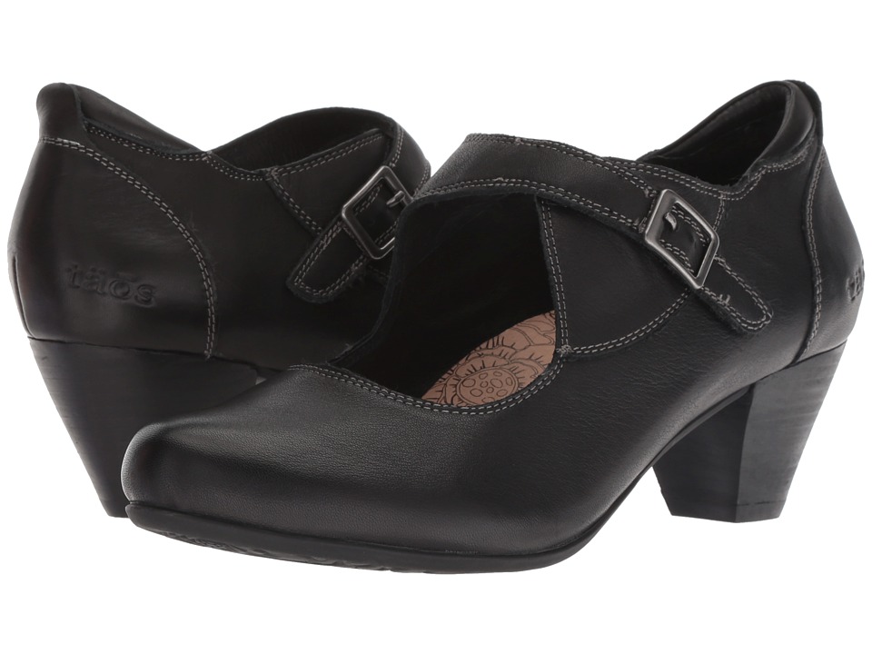 Taos Footwear Studio (Black Leather) Women's Shoes