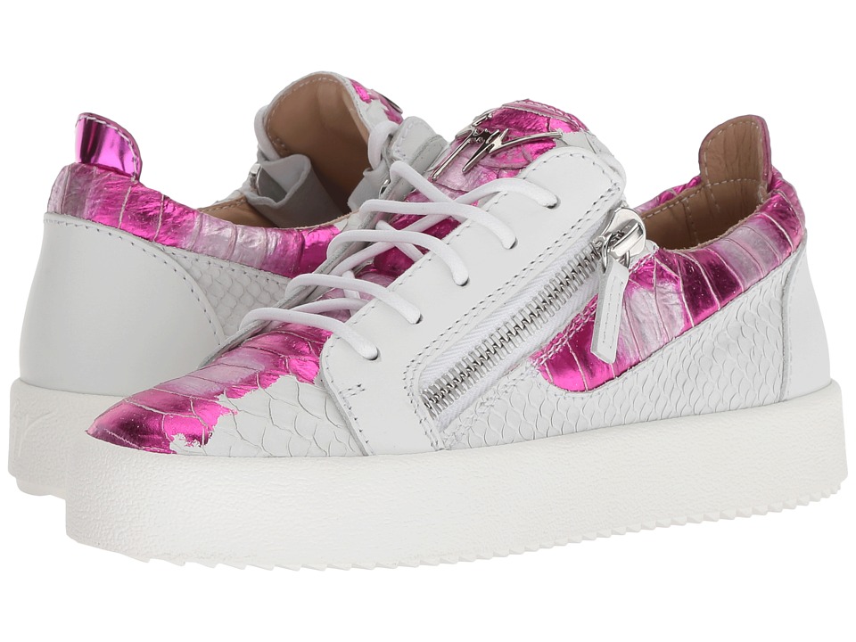Giuseppe Zanotti RW70001 (Kokis Bianco Fuchsia) Women's Shoes