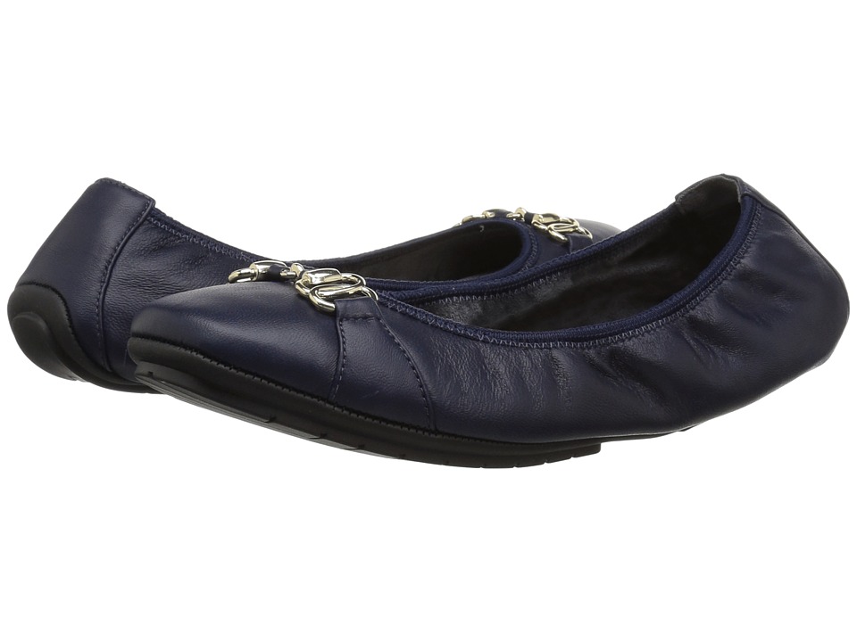 Me Too Olympia (Navy Kid Nappa) Women's Shoes