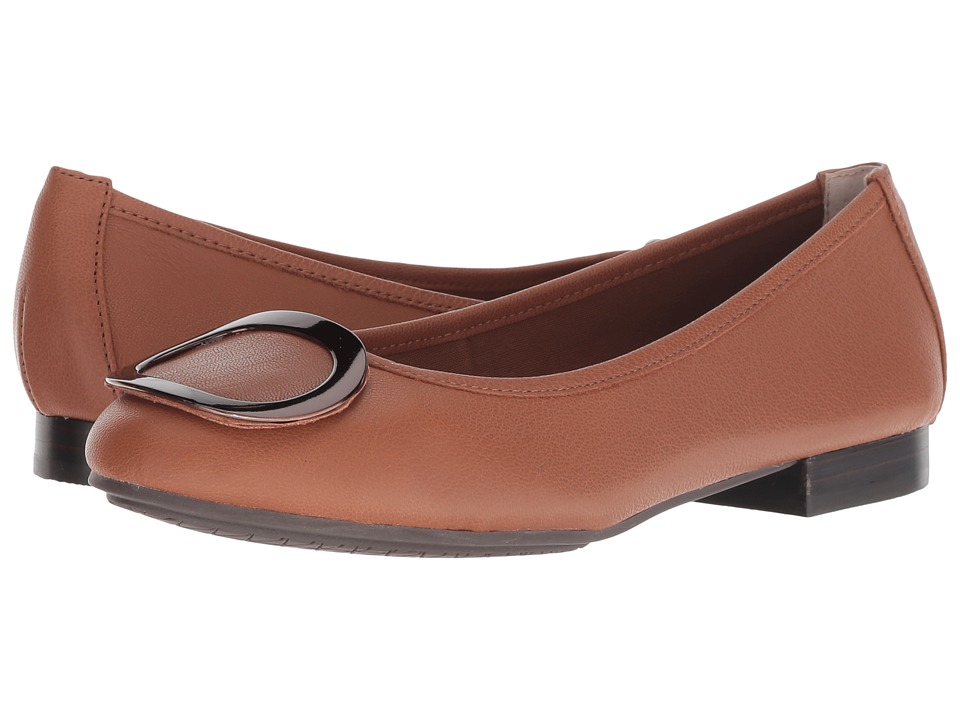Me Too Sena (New Luggage/Bronze Goat Spore Leather) Women's Shoes