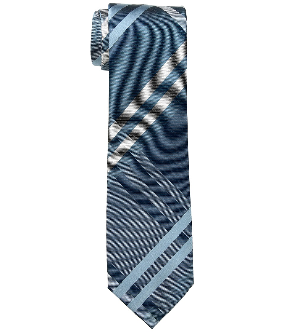 Kenneth Cole Reaction - Duo Plaid (Teal) Ties