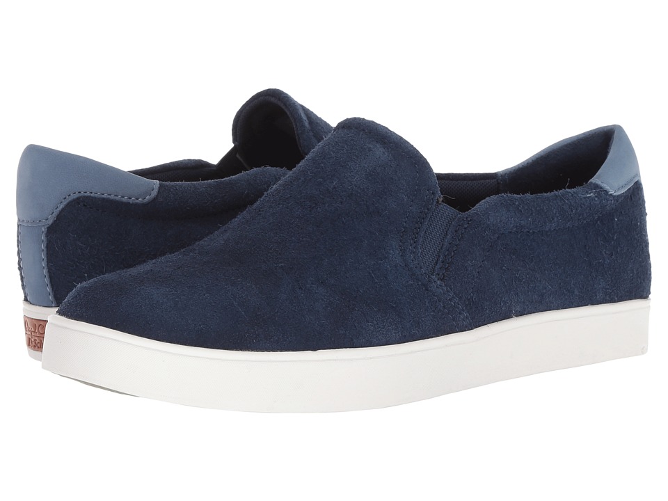 Dr. Scholl's Scout - Original Collection (Navy Rough Leather) Slip-On Shoes