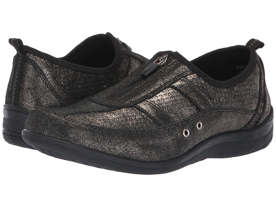 Spring Step Montania (Black Suede) Women's Shoes