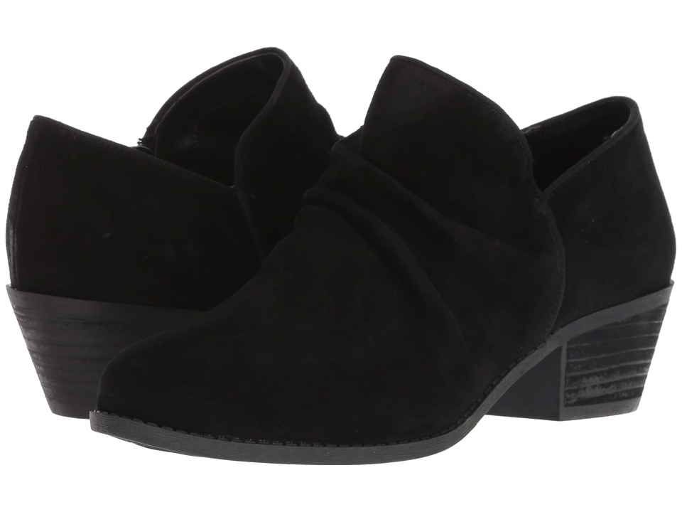 Me Too Zula (Black Suede) Women's Shoes