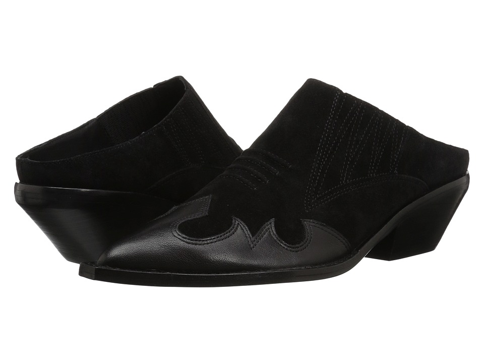 Sigerson Morrison Tabitha (Black Suede) Women's Shoes