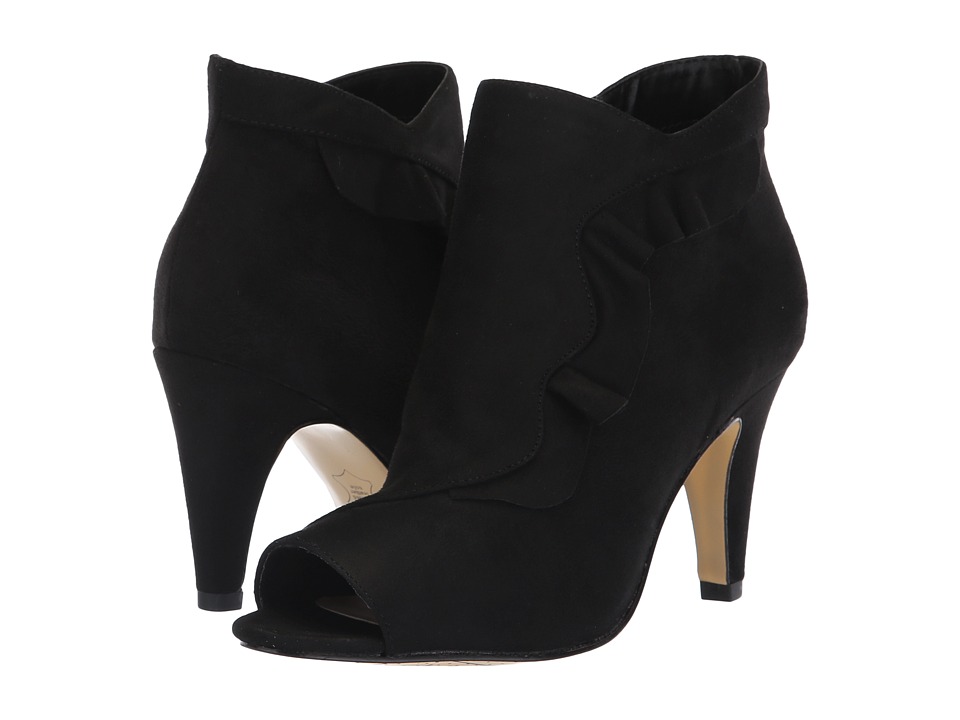 Bella-Vita Nicolette II (Black Super Suede) High Heels