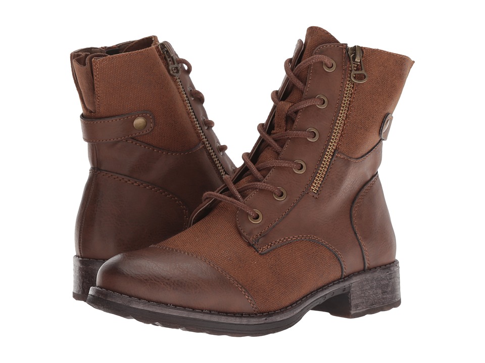 Dirty Laundry Tilley Canvas (Cognac) Women's Shoes