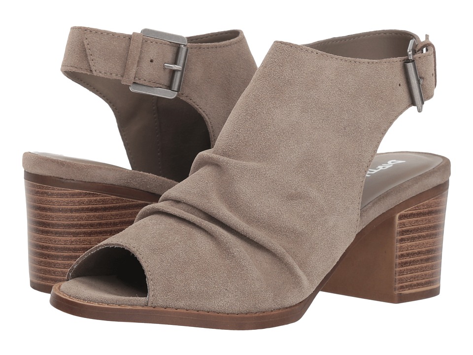 Dirty Laundry Tena Split Suede (Feather Grey) Women's Shoes