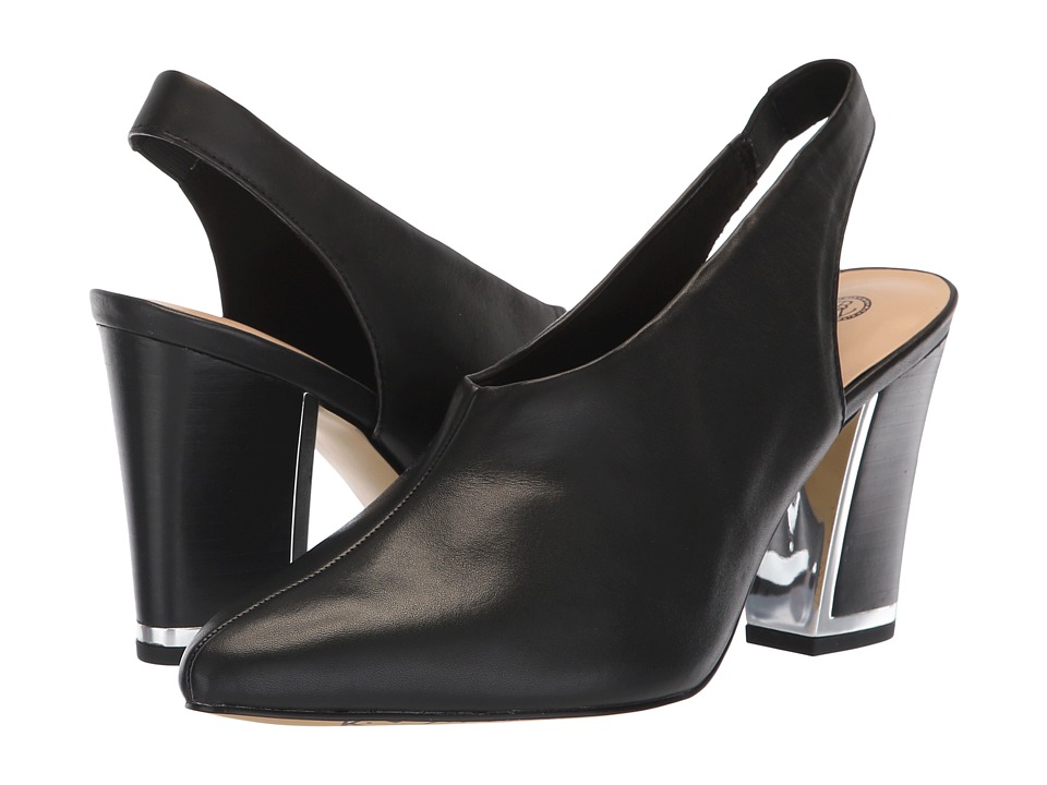 Bella-Vita Gabriella (Black Leather) High Heels