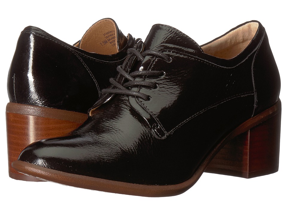 Sofft Patience (Black Charme Lux Patent) Women's Lace-up Boots