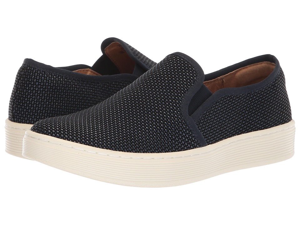 Sofft Somers (Navy Raindrop Suede) Slip-On Shoes