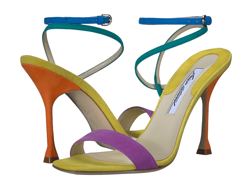 Brian Atwood Sienna (Multicolor Kid Suede) Women's Shoes