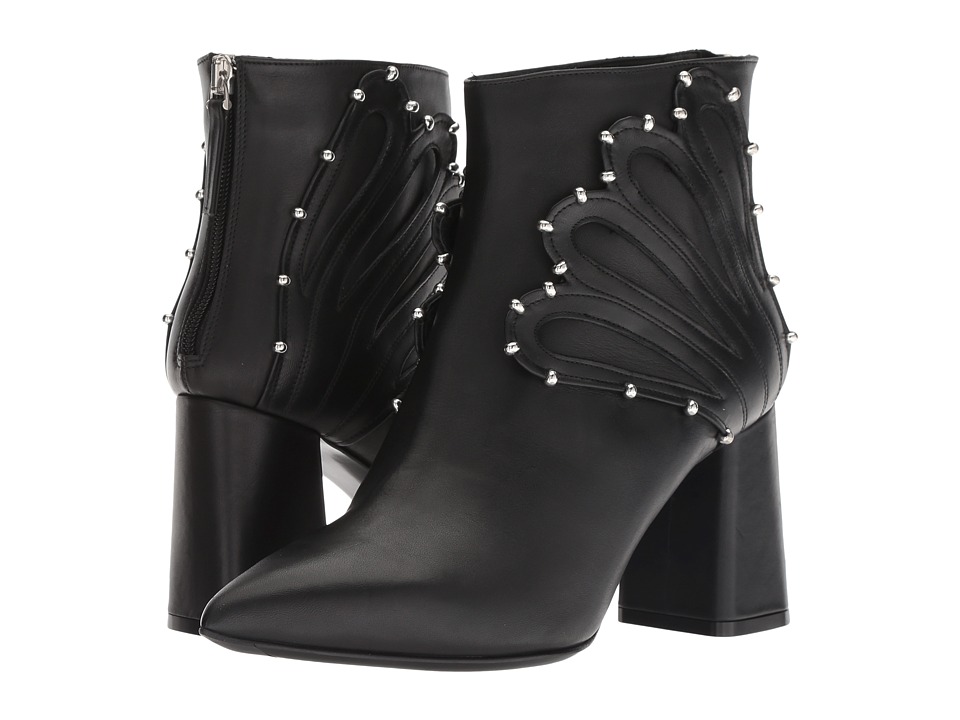Racine Carree Chunky Heel 85mm Bootie (Black)