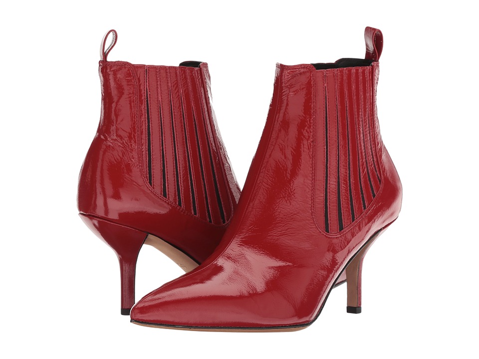 Diane von Furstenberg Mollo-5 (Cherry) Women's Shoes