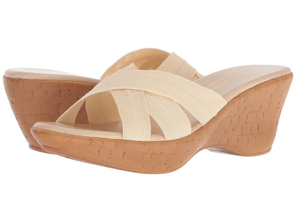 Athena Alexander Optima (Beige Stretch) Sandals