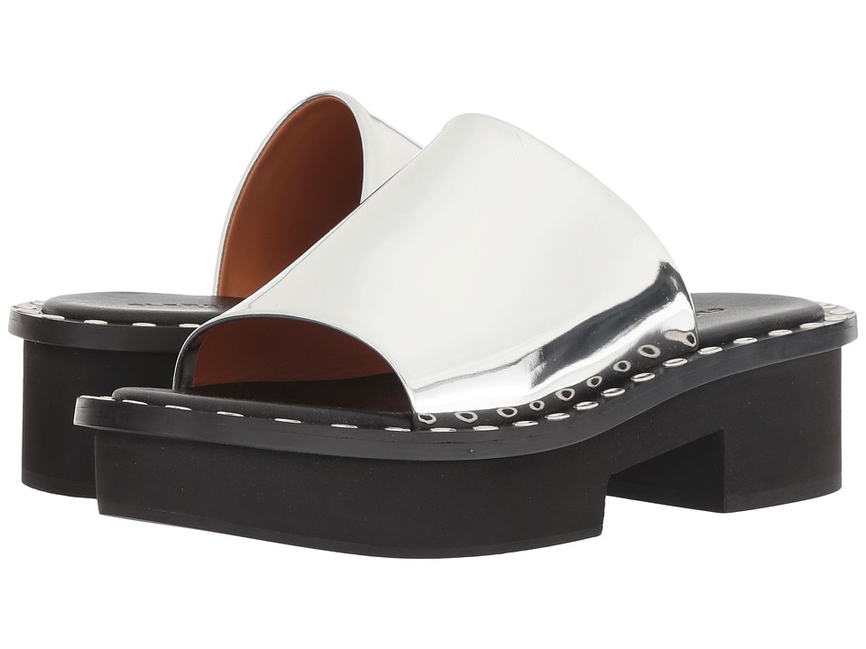 Clergerie Blanca (Silver Specchio) Sandals