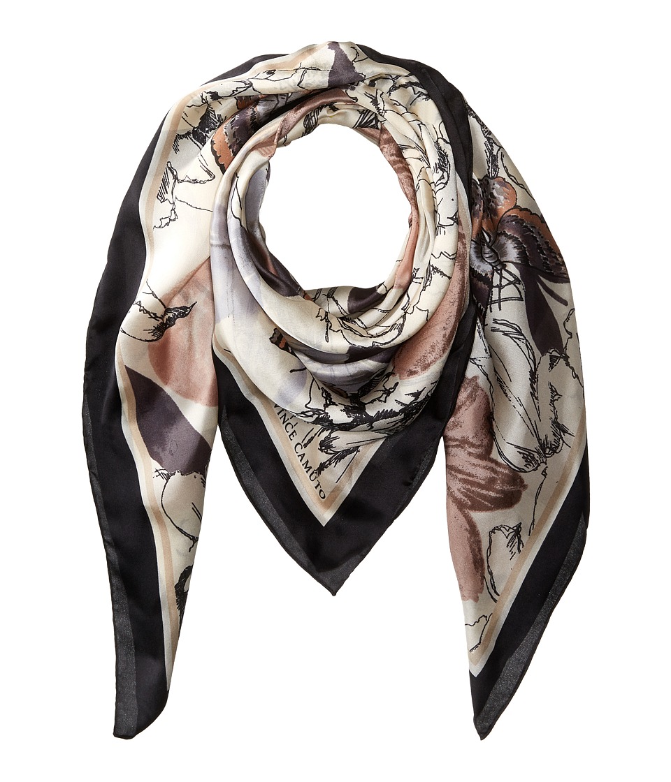 UPC 051059754505 product image for Vince Camuto - Garden of Eden Oversize Square Scarf (Taupe) Scarves | upcitemdb.com