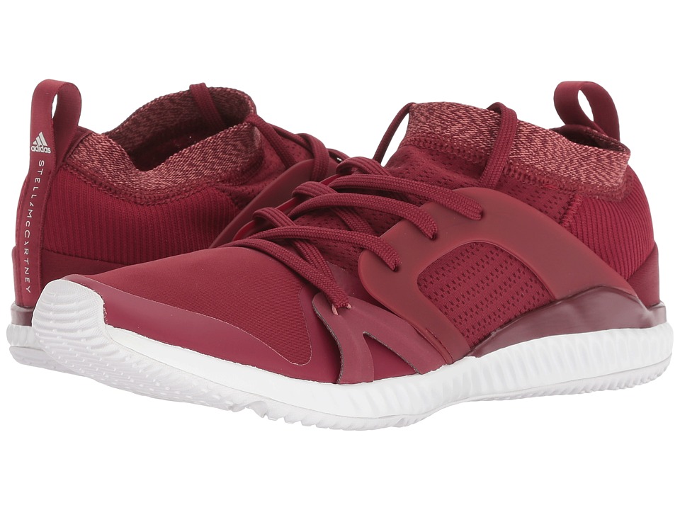 adidas by Stella McCartney CrazyTrain Pro (Noble Maroon/Raw Pink/Footwear White) Women's Shoes