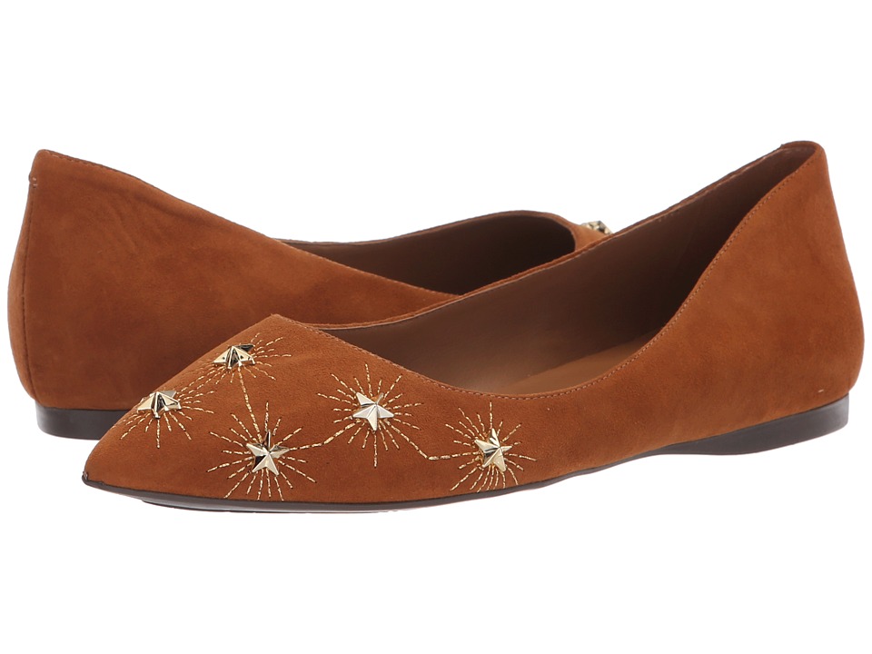 French Sole Cunning Flat (Cuoio Suede) Women's Shoes