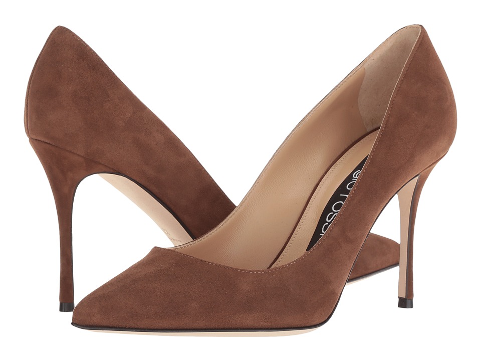 Sergio Rossi Godiva (Toffee Suede) High Heels