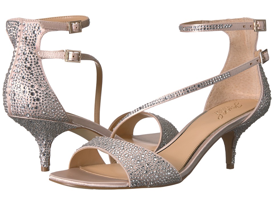 Jewel Badgley Mischka Tangerine (Champagne) Women's Shoes