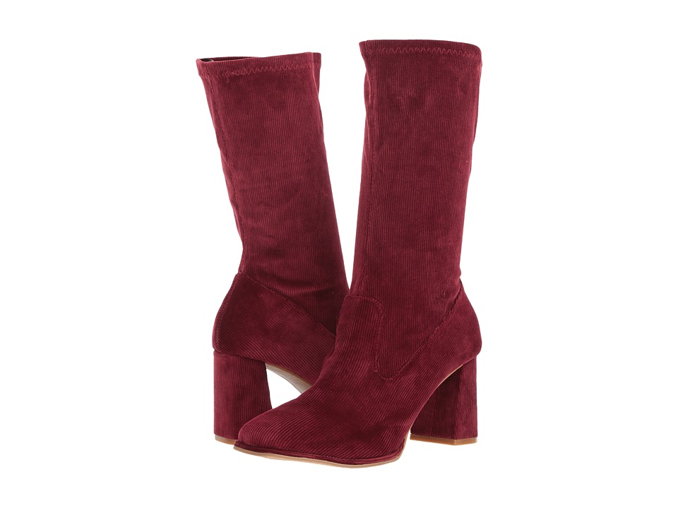 Sbicca Noelani (Wine) Women's Pull-on Boots