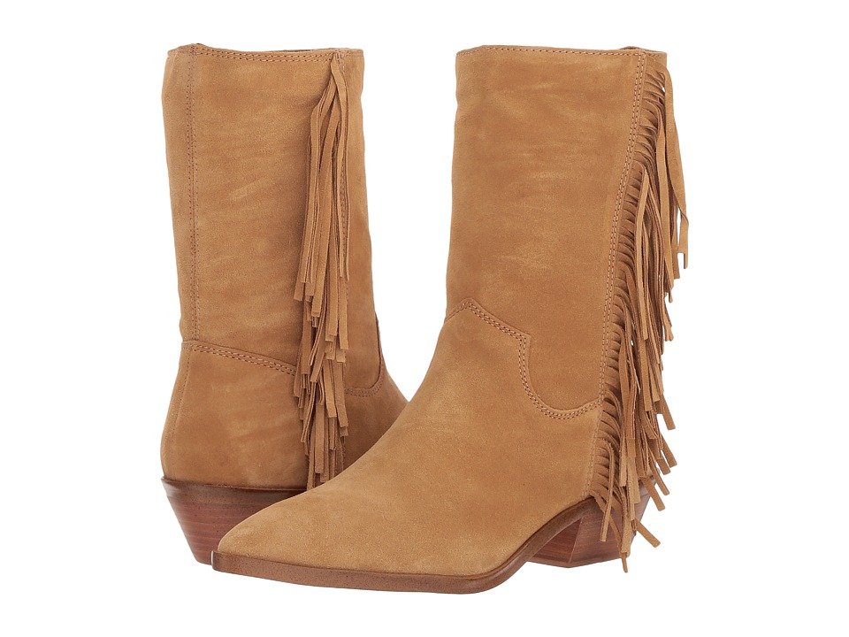 Rebecca Minkoff Krissa (Beige Split Suede)