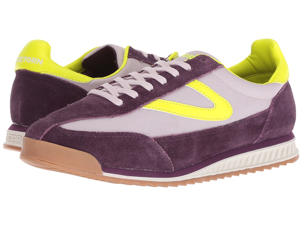 Tretorn Rawlins 2 (Eggplant/Liliac/Fluo Pink) Women's Shoes