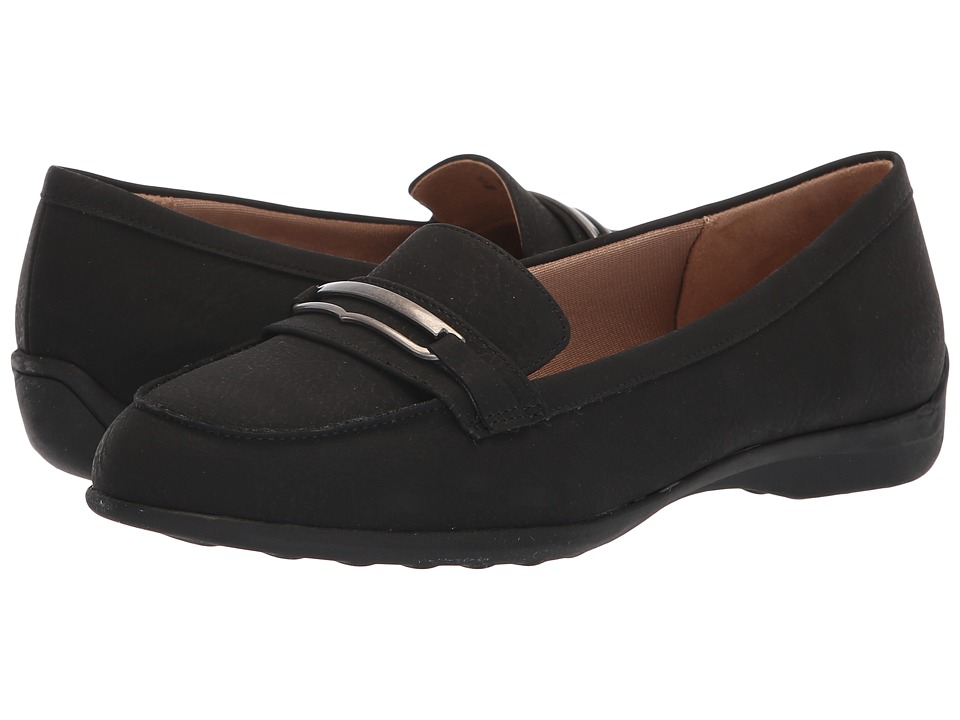 LifeStride Phoebe (Black Great Buck) Women's Shoes