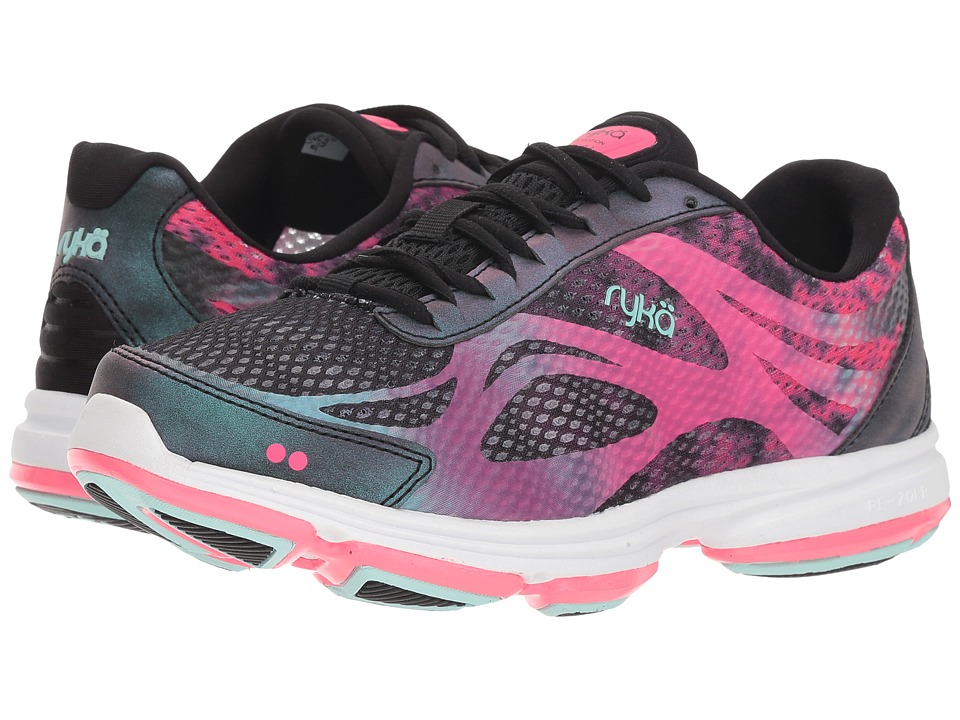 Ryka Devotion Plus 2 (Black Fabric/PU) Women's Shoes