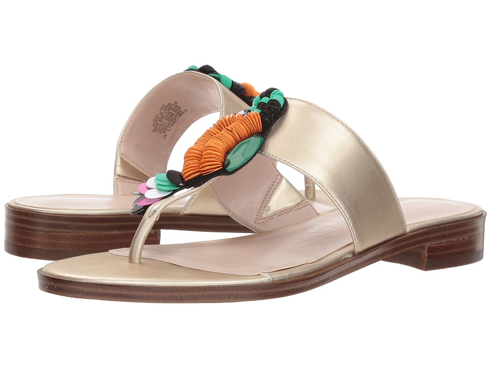 Nine West Roseriver (Light Gold Synthetic) Women's Shoes