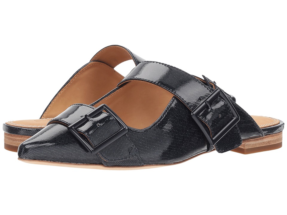 Bill Blass Sylvie Slide (Dark Denim) Women's Shoes