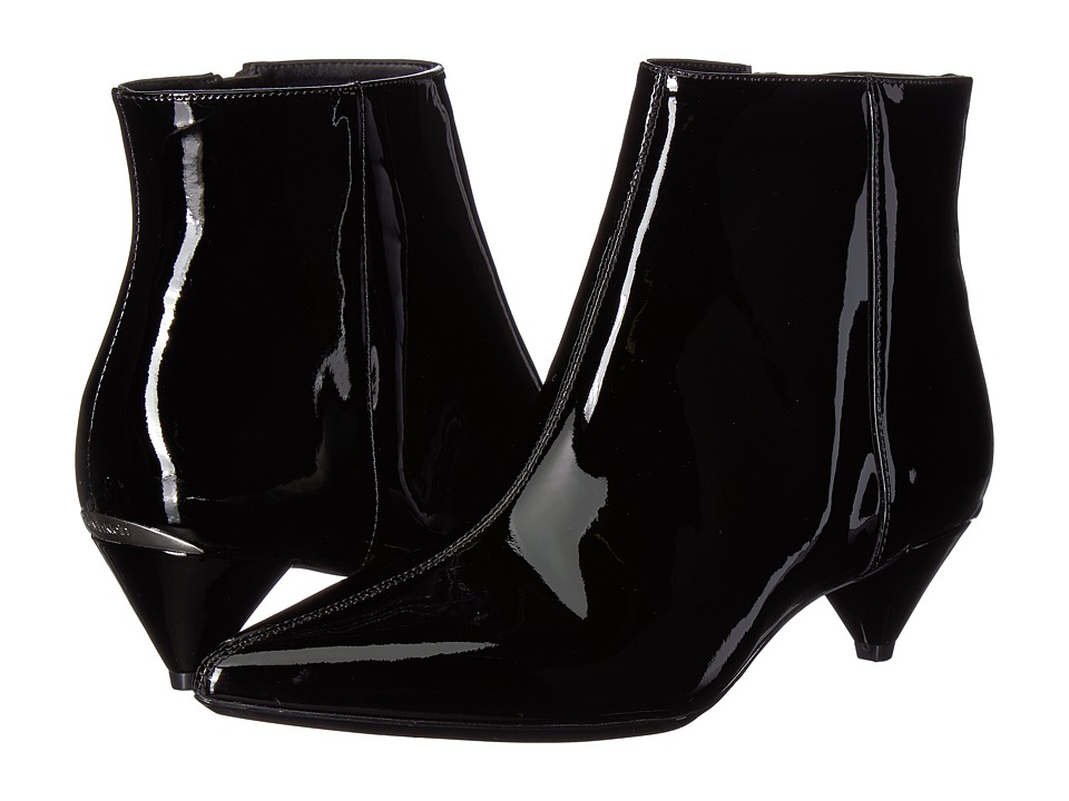 Calvin Klein Larissa (Black Patent) Women's Shoes