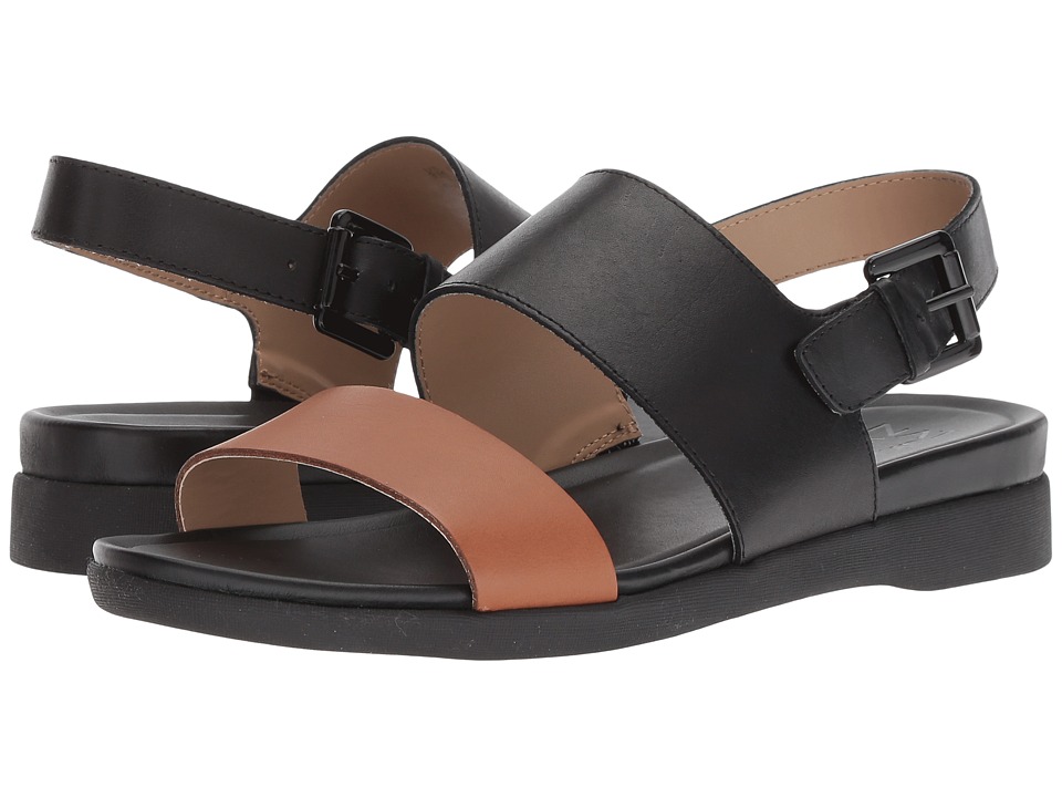 Naturalizer Emory (Brown/Black Multi Leather) Sandals