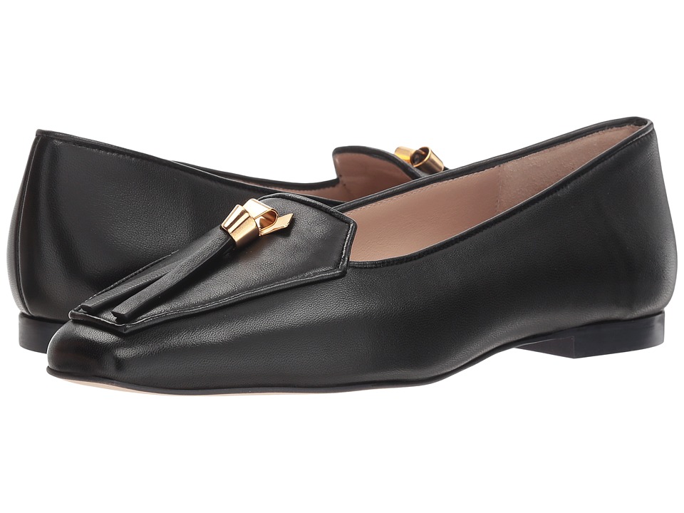 Stuart Weitzman Slipknot (Nero Reims) Women's Shoes
