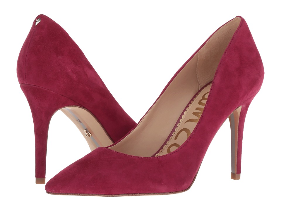 Sam Edelman Margie (Pomegranate Pink Kid Suede Leather) Women's Shoes