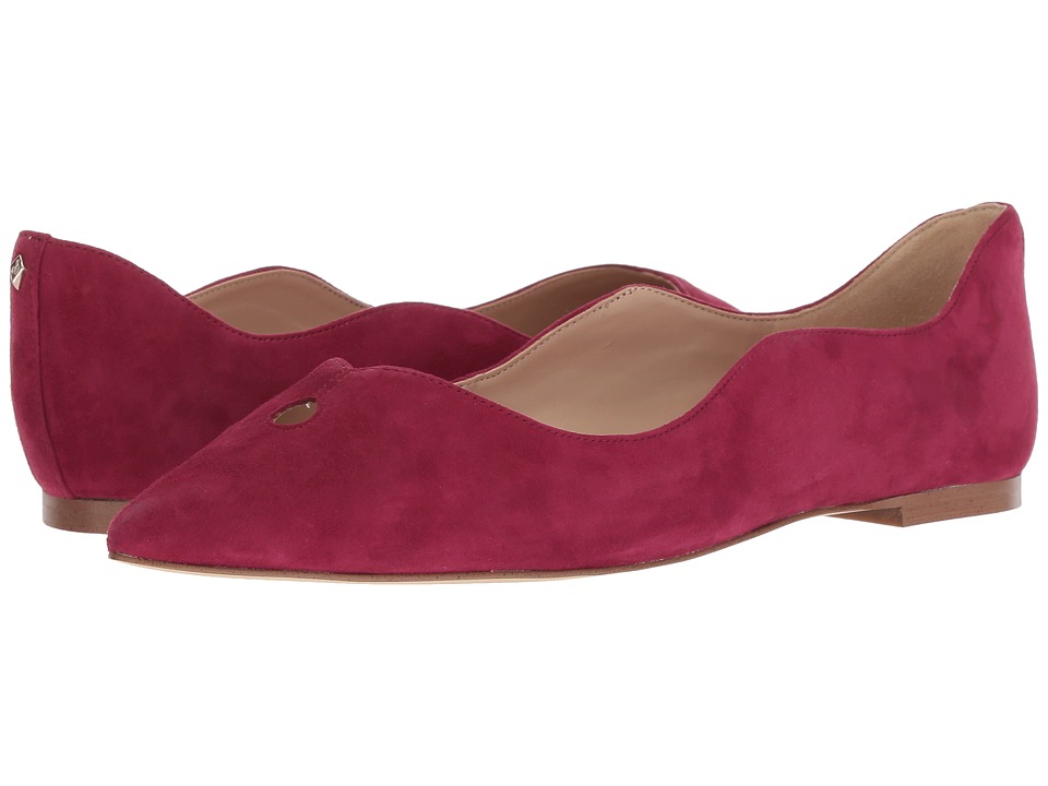 Sam Edelman Rosalie (Pomegranate Pink Kid Suede Leather) Women's Shoes