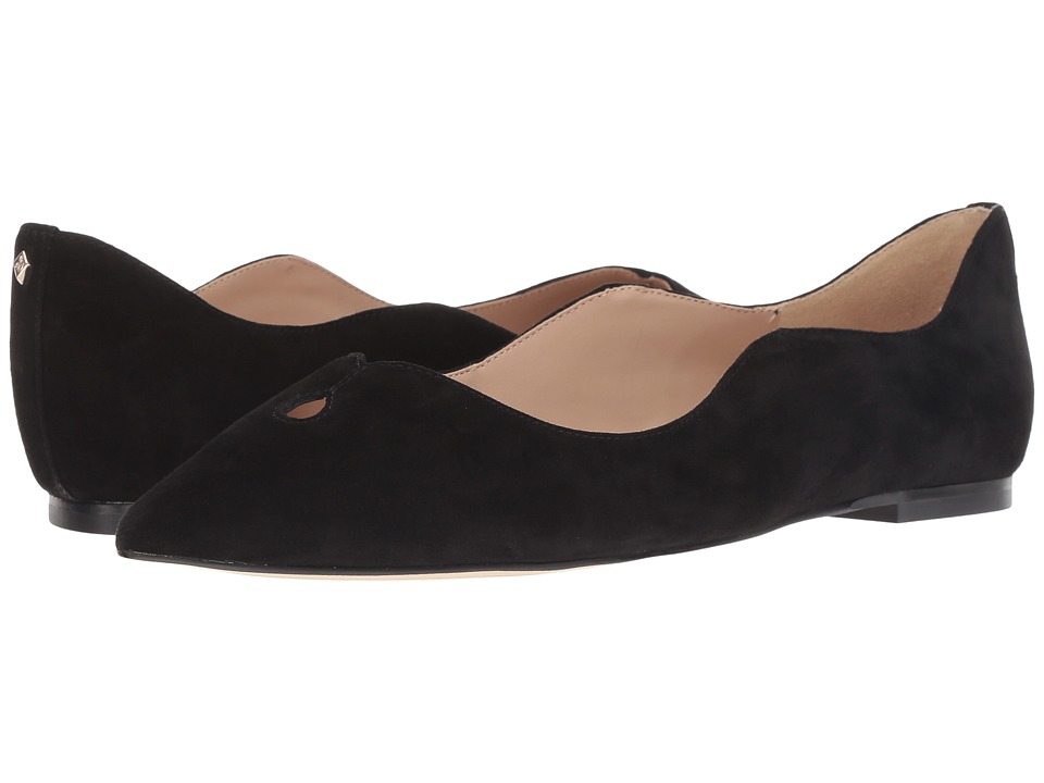 Sam Edelman Rosalie (Black Kid Suede Leather) Women's Shoes