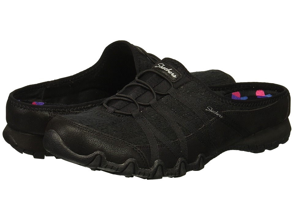 SKECHERS Bikers - Orchard (Black) Women's Shoes